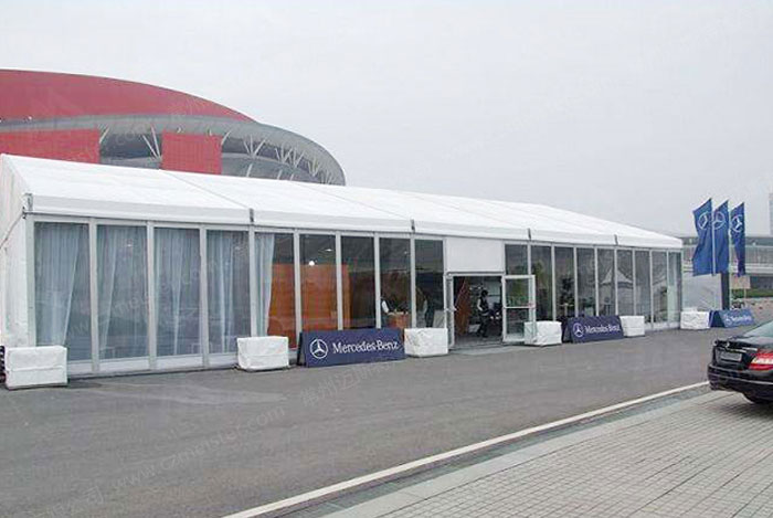 玻璃幕墻車(chē)展篷房 玻璃幕墻車(chē)展篷房