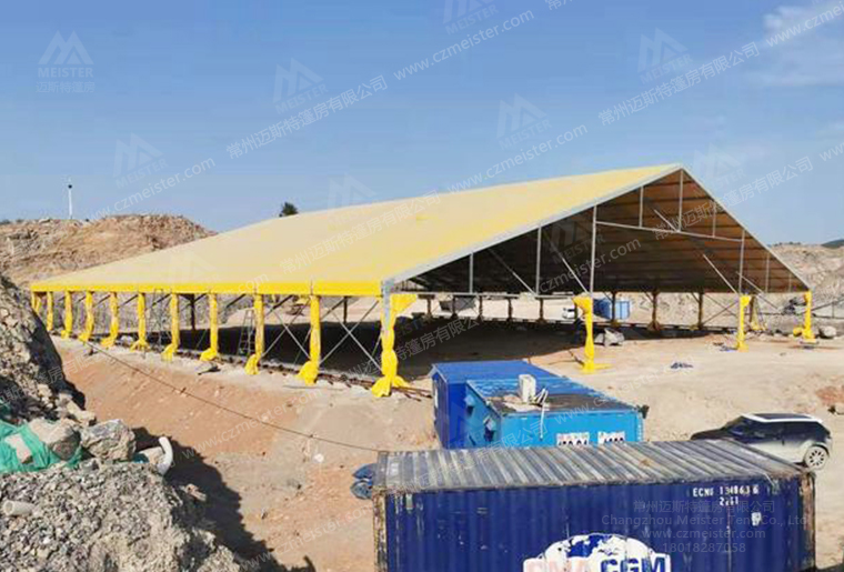 大型儲煤篷房 大型儲煤篷房