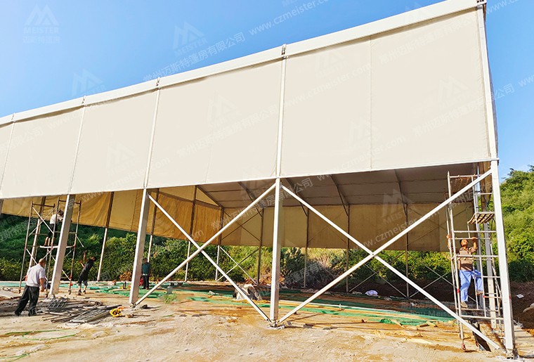 土壤修復工程篷房 土壤修復工程篷房